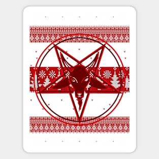 HAIL SATAN XMAS Magnet